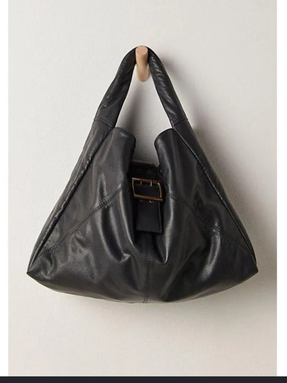 Free People Shoreditch Shoulder Bag- Black- NEW